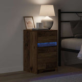 Bedside Cabinet Old Wood 38 x 34 x 61 cm Engineered wood 868930