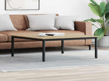 Coffee Table Sonoma 100 x 100 x 45 cm Engineered Wood 892585