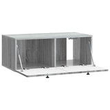 Wall-Mounted TV Cabinet Grey Sonoma 78.5 x 41 x 30 cm 898181