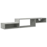 Wall-mounted TV Cabinet Wall-Mounted Concrete Grey 8005992