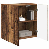 TV Wall Cabinet Old Wood 59.5 x 31 x 60 cm Engineered Wood 892357