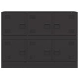 Sideboard Black 99x39x73 cm Steel 841793
