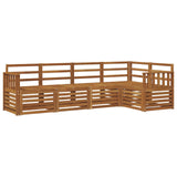 Sectional Sofa Set 5 pcs Natural Solid Acacia Wood 3374799
