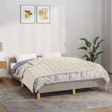 Weighted Blanket Light Cream 140x200 cm Single 6 kg Fabric 3154815