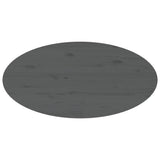 Coffee Table Grey 80x40x35 cm Solid Wood Pine 822349