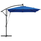 Umbrella 249 x 249 x 250 cm Polyester and Aluminium Azurblau 42003404