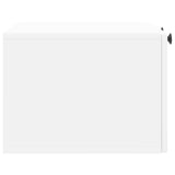 Wall-Mounted TV Cabinet White 59.5 x 41 x 30 cm Engineered Wood 898165