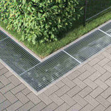 Grating Silver 100 x 50 x 2 cm Hot-Dip Galvanised Steel 42018657