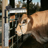 Cattle Brushes Adjustable Black and White 84 x 10 x 91 cm PVC 42006836