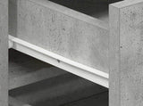 Sideboard Concrete Grey 120 x 36 x 69 cm Engineered Wood 3333859