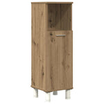 ZNTS 3 Piece Bathroom Furniture Set Artisan Oak Engineered Wood 3328568