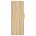 Wall Mounted Cabinets 2 pcs Sonoma Oak Engineered Wood 3198004