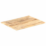 Table Top Solid Mango Wood 15-16 mm 90x70 cm 286018