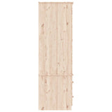 Wardrobe ALTA 90x55x170 cm Solid Wood Pine 353929