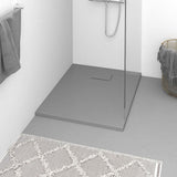 Shower Base Tray SMC Grey 90x70 cm 148931