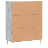 Sideboard Concrete Grey 69.5x34x90 cm Engineered Wood 827712