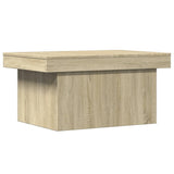 Coffee Table Sonoma Oak 80x55x40 cm Engineered Wood 840865