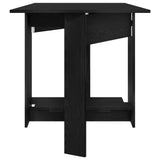 Dinning Table 138 x 70 x 73.5 cm Engineered Wood Black Oak 8006072