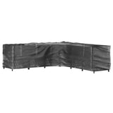 L-Shaped Garden Furniture Covers 2 pcs 20 Eyelets 300x300x90 cm 3155376