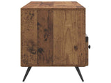 TV Cabinet Old Wood 102 x 34.5 x 50 cm Engineered Wood 895603