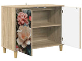Sideboard BORNE Sonoma 69 x 33 x 75 cm Engineered Wood 8006916