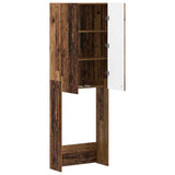 Toilet Cabinet DELFT Old Wood 66 x 25.5 x 190 cm 897143