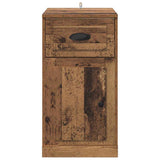 Side Cabinet 40 x 50 x 75 cm Engineered Wood Old Wood 881447