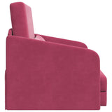 Sofa Bed Wine Red 65 x 80 x 83 cm Velvet 4106651