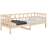 Day Bed without Mattress Solid Wood Pine 90x190 cm Single 820217