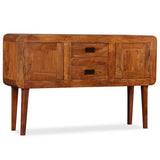 Sideboard Solid Wood with Honey Finish 120x30x75 cm 244682