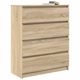 Sideboard Sonoma Oak 80x35x99 cm Engineered Wood 3328482