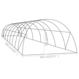 ZNTS Greenhouse 32 m² 8x4x2 m 48162