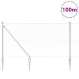 Welded Wire Fence with Spikes 100 x 1 m 3353450