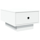 Coffee Table White 60x45x31 cm Engineered Wood 848080