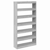 Book Cabinet Grey Sonoma 100 x 30 x 198 cm Engineered Wood 3345118