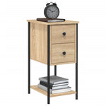 ZNTS Bedside Cabinets 2 pcs Sonoma Oak 32x42x70 cm Engineered Wood 826096