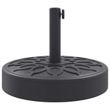 ZNTS Parasol Base for Ø38 / 48 mm Poles 25 kg Round 4007975