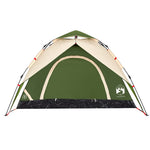 ZNTS Camping Tent Dome 5-Person Green Quick Release 4004185