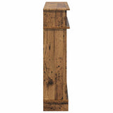 Fireplace Surround Old Wood 102 x 26 x 100 cm Engineered Wood 8006649