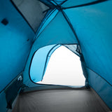 Camping Tent Dome 4-Person Blue Waterproof 94336