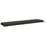 2-Piece Bench Cushions SOEST 2 pcs 100% Polyester Anthracite 950085