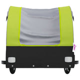Bike Trailer Black and Green 45 kg Iron 94137