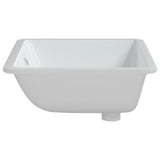 Bathroom Sink White 60x40x21 cm Rectangular Ceramic 153728