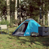 ZNTS Camping Tent Dome 2-Person Blue Waterproof 94766