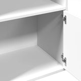 Bookcase White 100x36x189 cm Engineered Wood 3295324