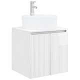 Bathroom Cabinet Set 3 pcs High Gloss White 49.5 x 44.5 x 65 cm 3405671