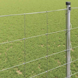 Field Fence Silver 25 x 1.2 m Galvanised steel 42005813