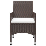 Garden Dining Set Brown 3095865