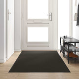 Doormat Other Black 120 x 300 cm Polyamide and PVC 4100718