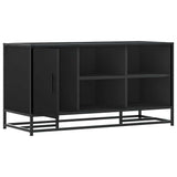 Shoe Bench Black 100x40x53.5 cm Engineered Wood and Metal 849214